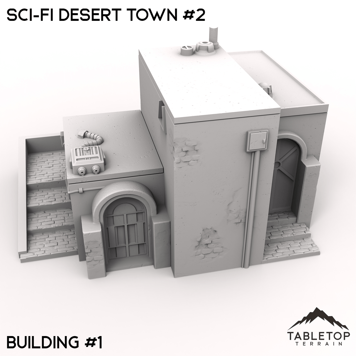 Sci-Fi Desert Town #2