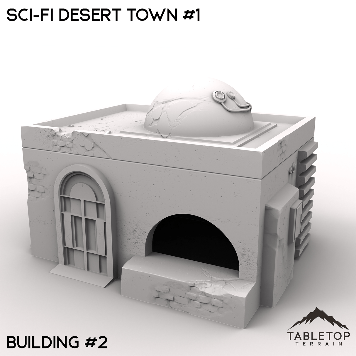 Sci-Fi Desert Town #1