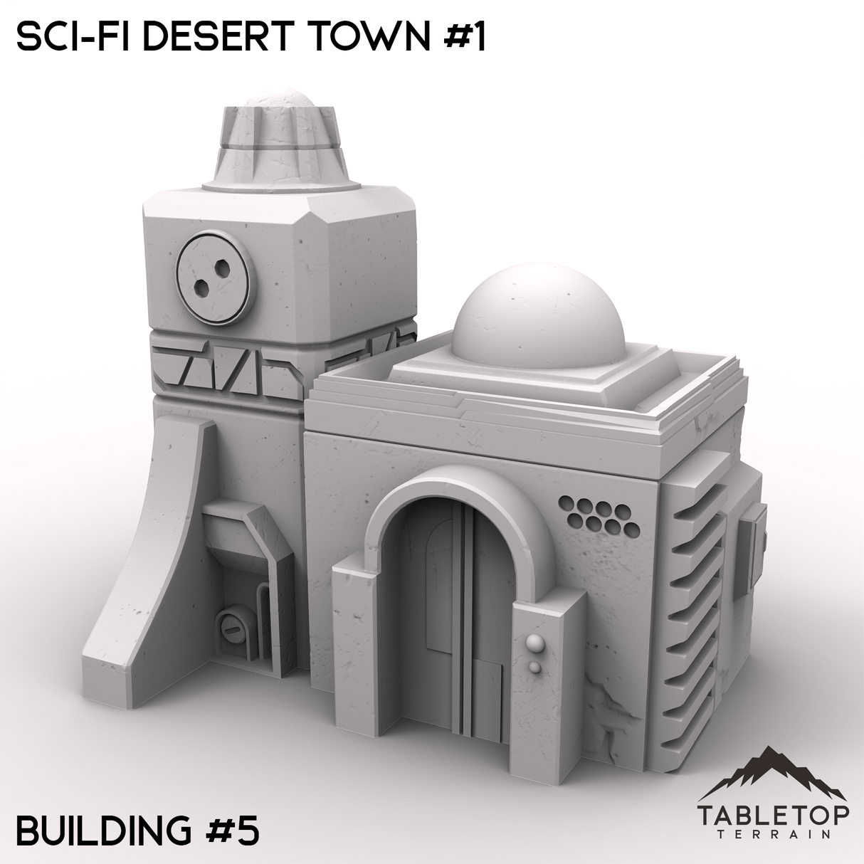 Sci-Fi Desert Town #1