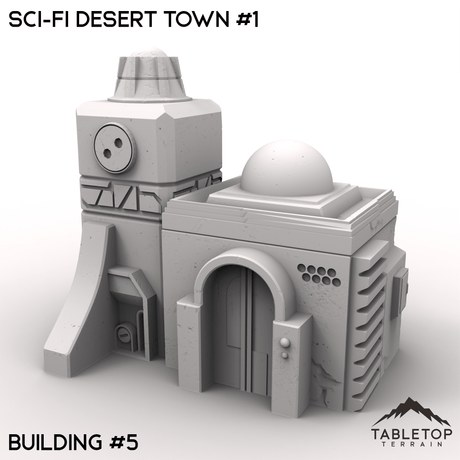 Sci-Fi Desert Town #1