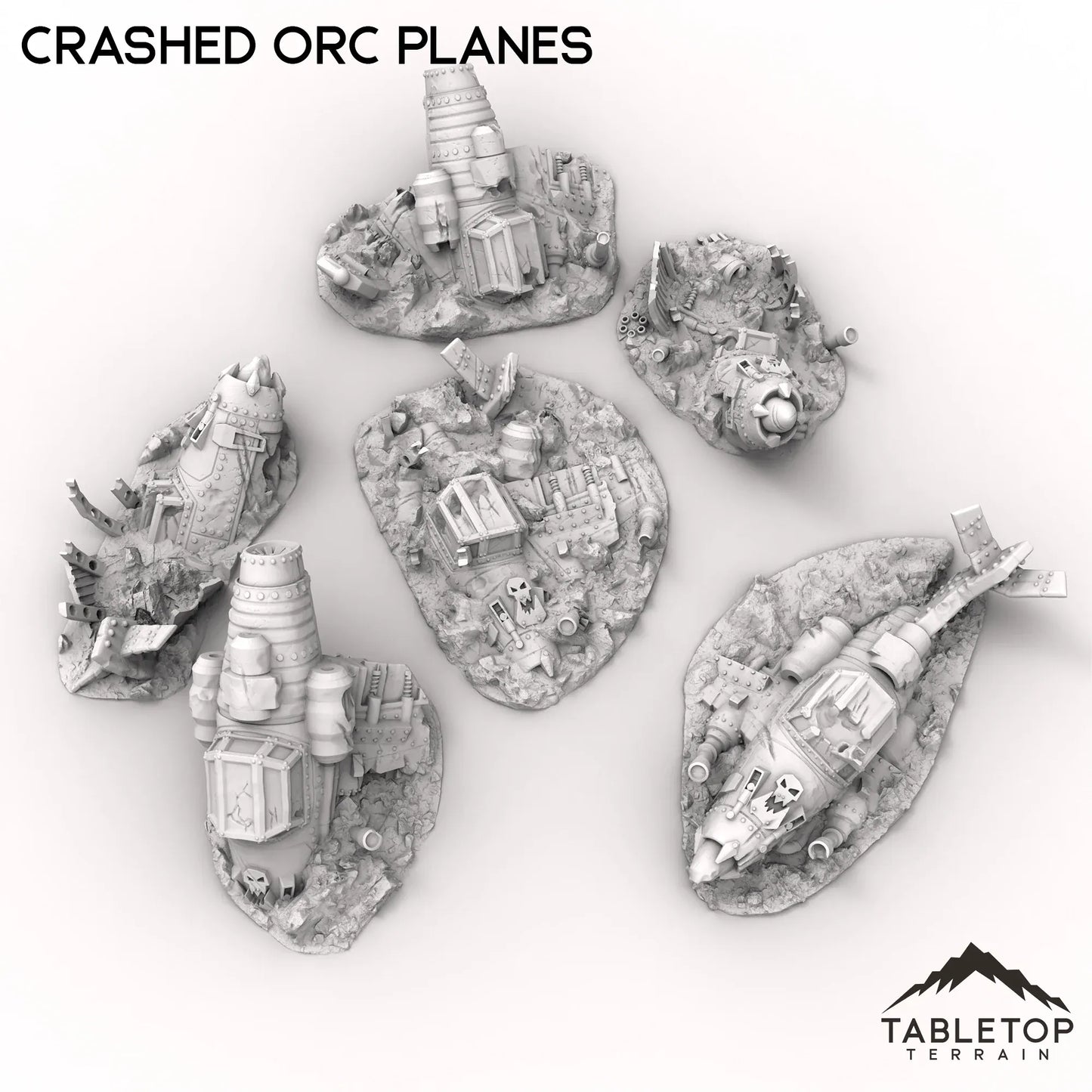 Crashed Ork Planes