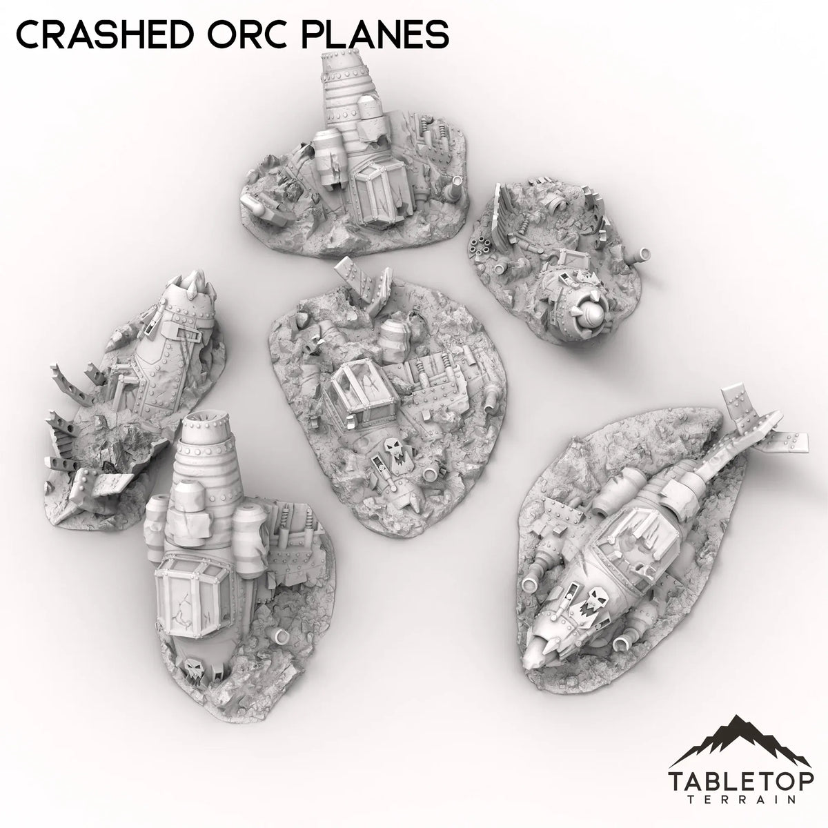 Crashed Orc Planes