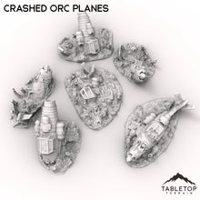 Crashed Ork Planes