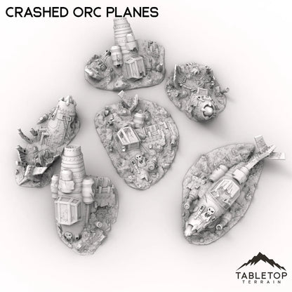 Crashed Ork Planes