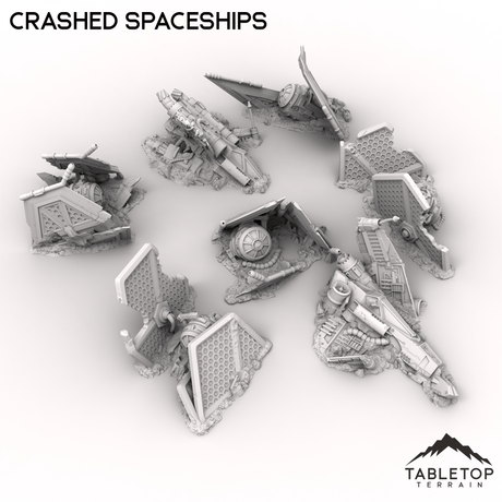 Crashed Spaceships
