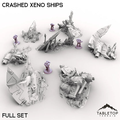 Crashed Xeno Ships