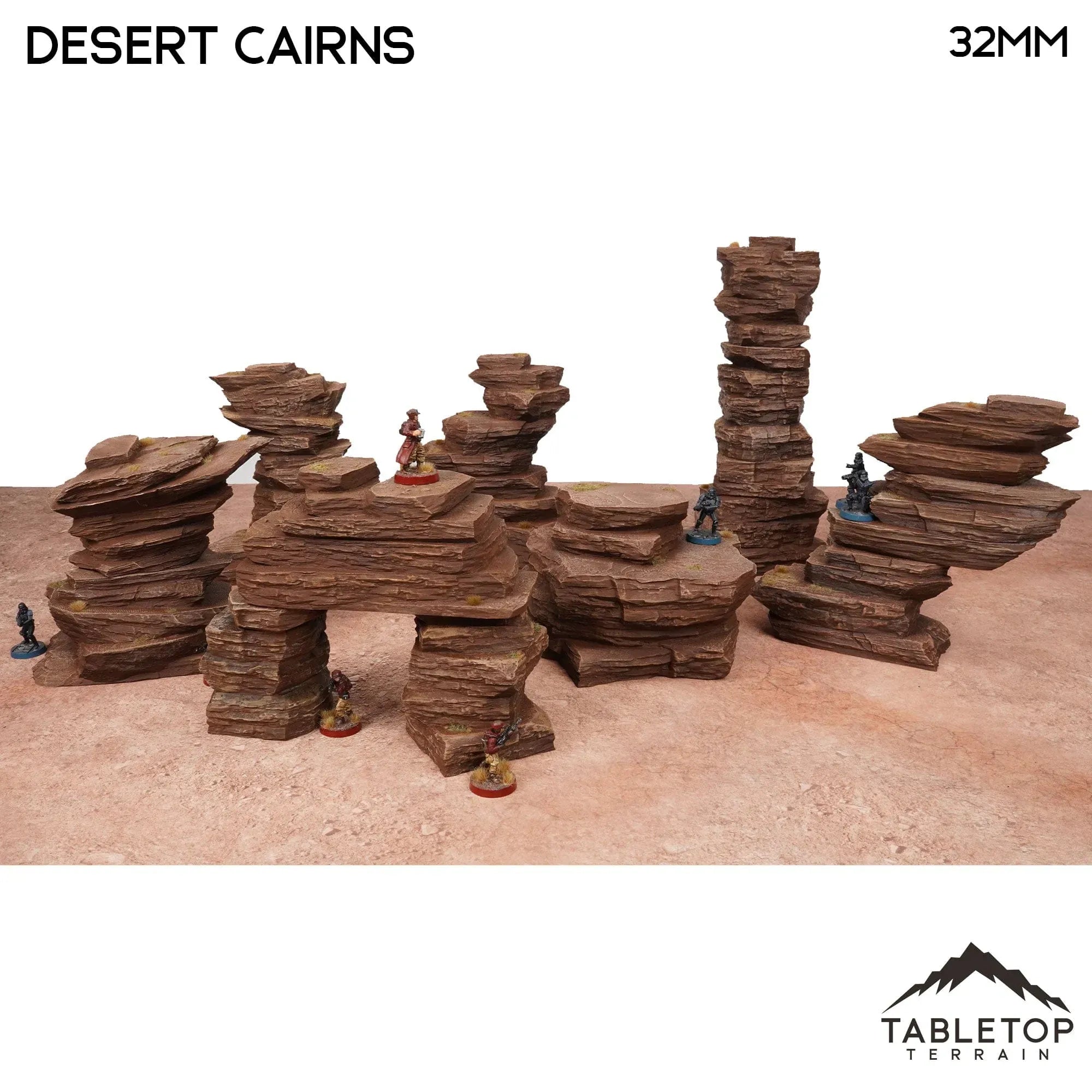Desert Cairns