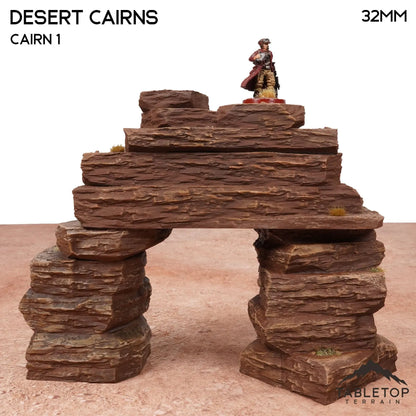 Desert Cairns