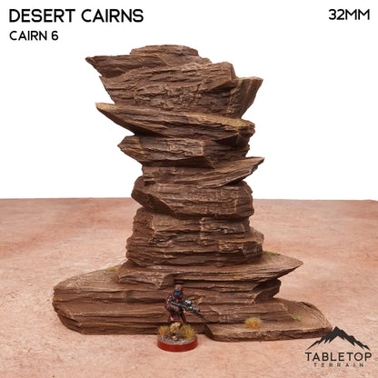 Desert Cairns
