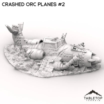 Crashed Ork Planes