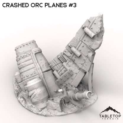 Crashed Ork Planes