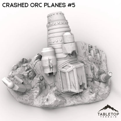 Crashed Ork Planes