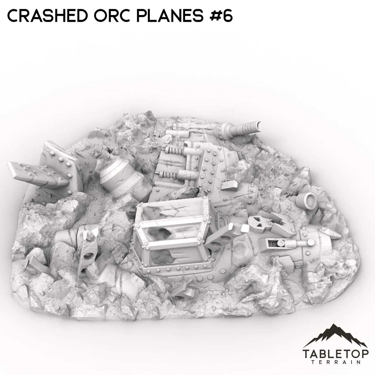 Crashed Ork Planes