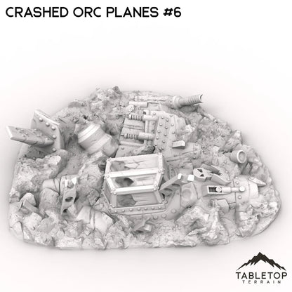 Crashed Ork Planes