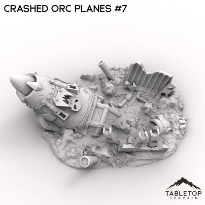 Crashed Ork Planes
