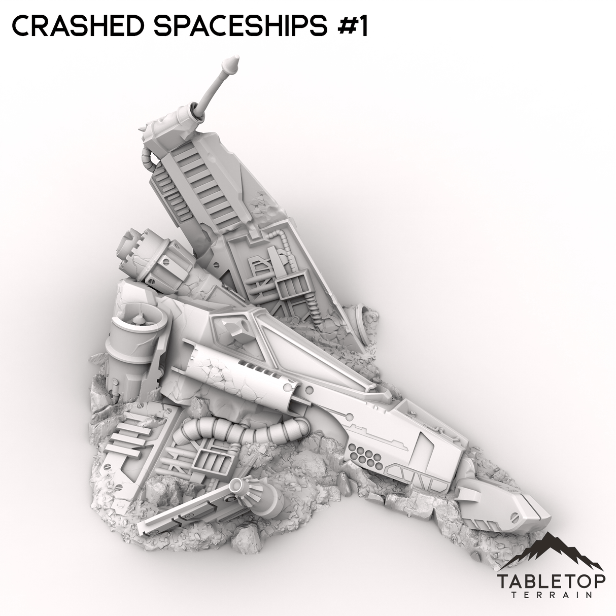 Crashed Spaceships
