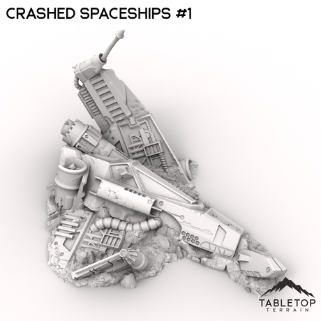 Crashed Spaceships