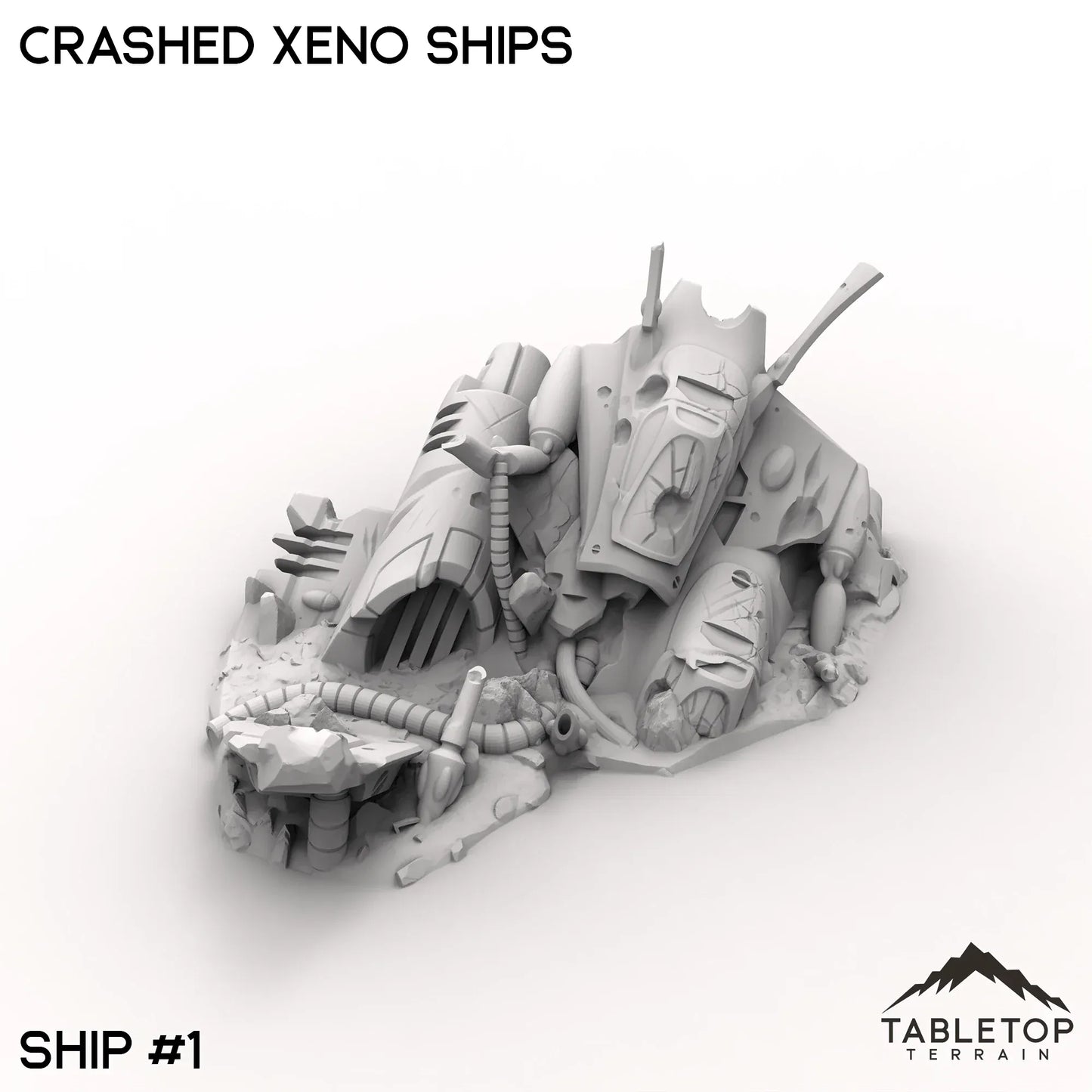 Crashed Xeno Ships