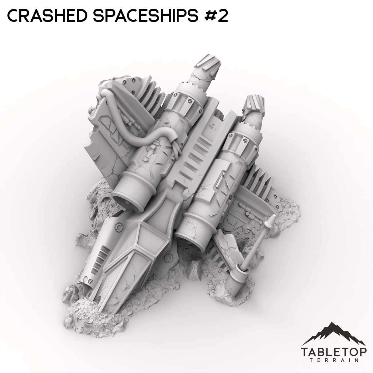 Crashed Spaceships