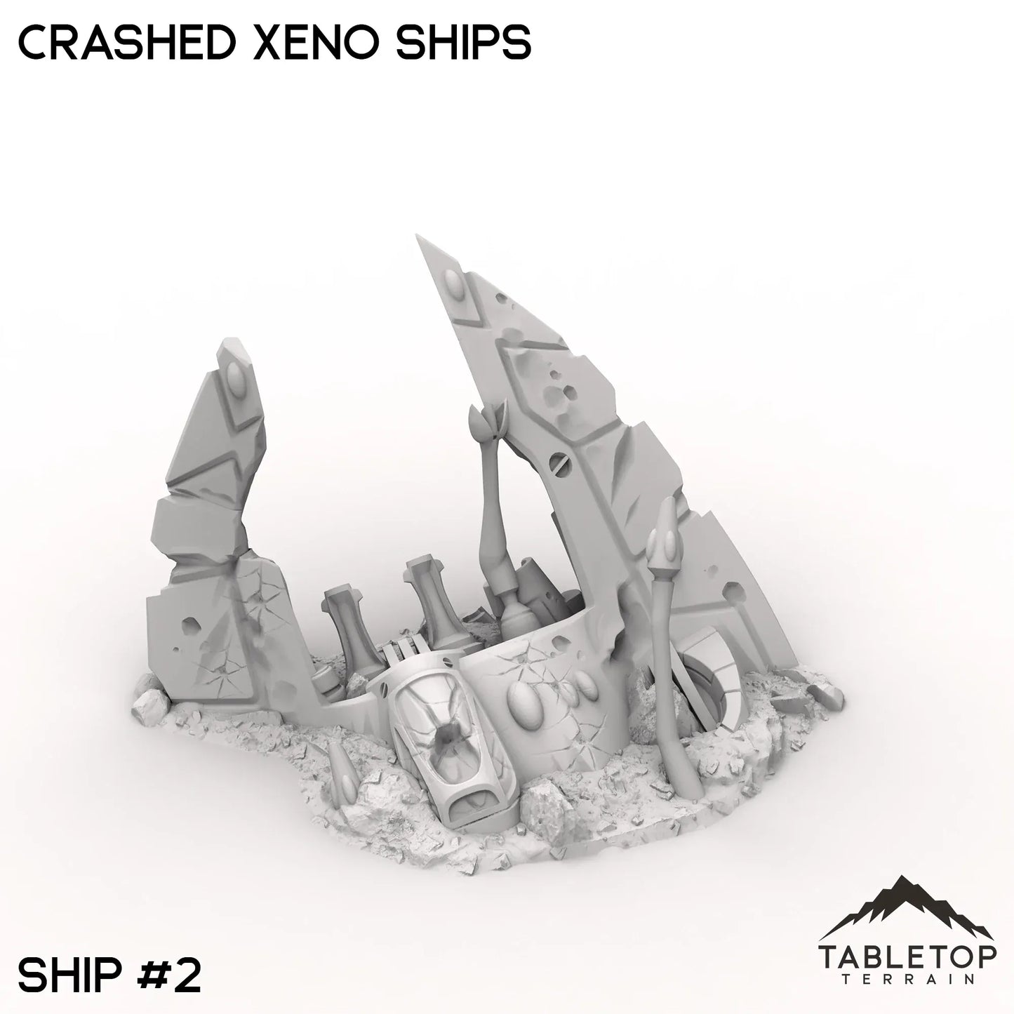 Crashed Xeno Ships