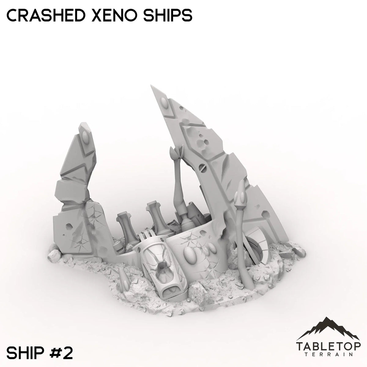 Crashed Xeno Ships