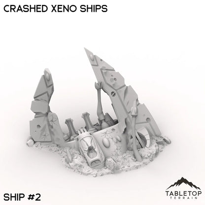 Crashed Xeno Ships