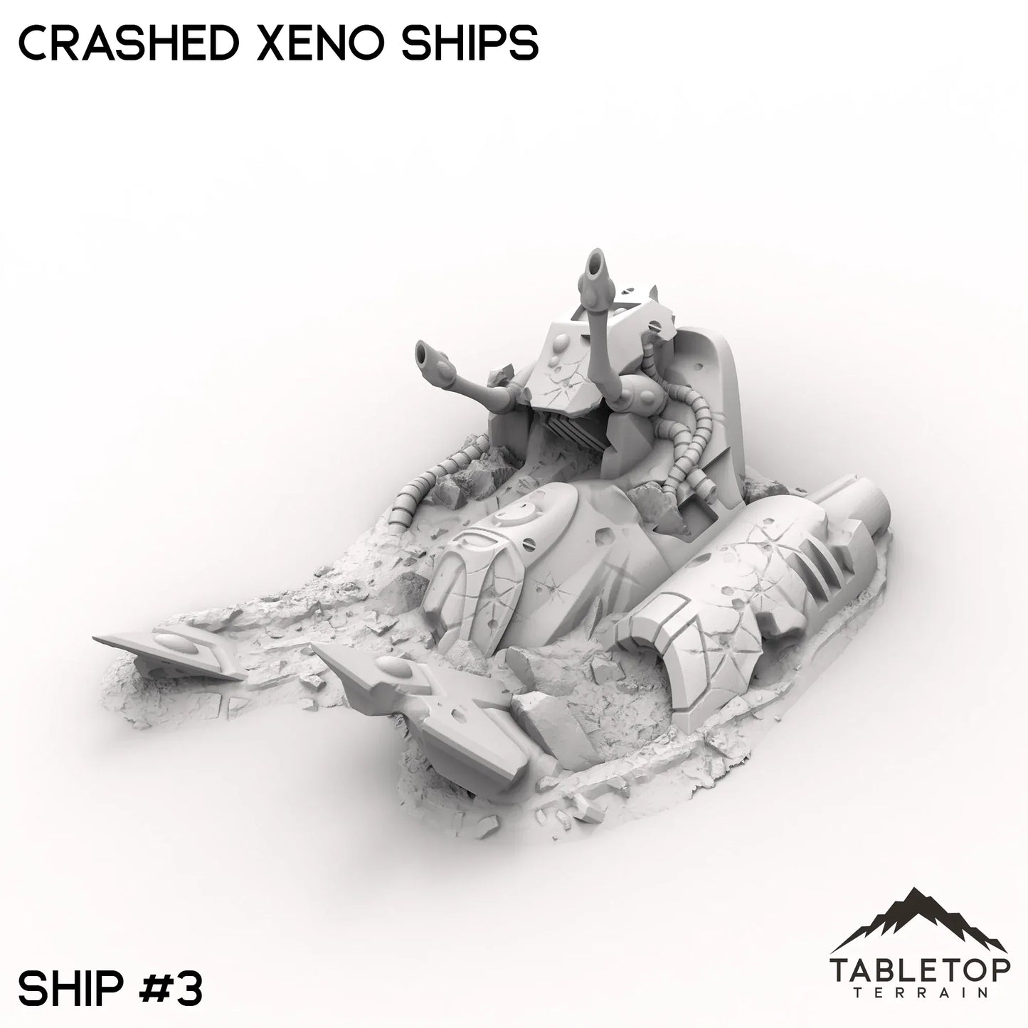 Crashed Xeno Ships