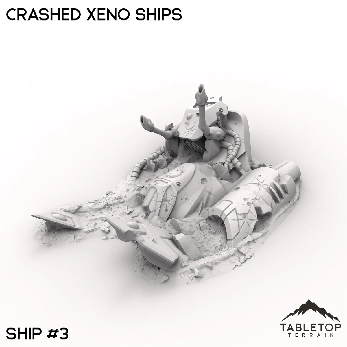 Crashed Xeno Ships