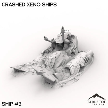 Crashed Xeno Ships