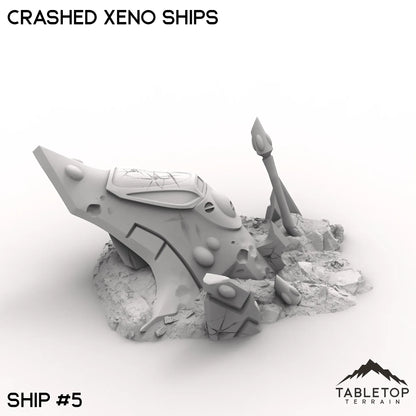 Crashed Xeno Ships