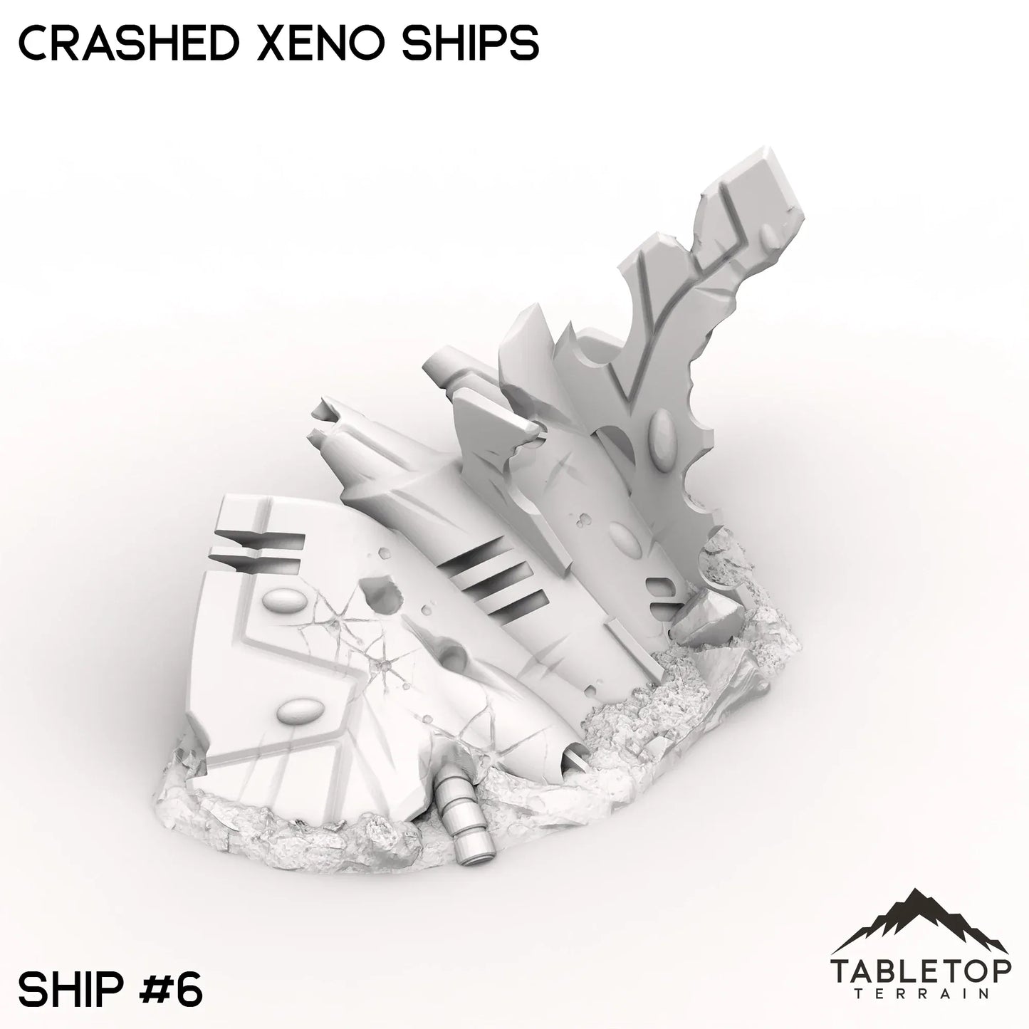 Crashed Xeno Ships