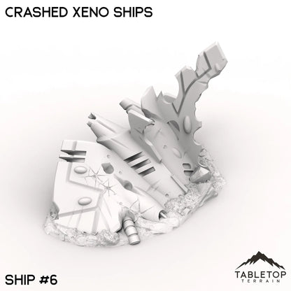 Crashed Xeno Ships