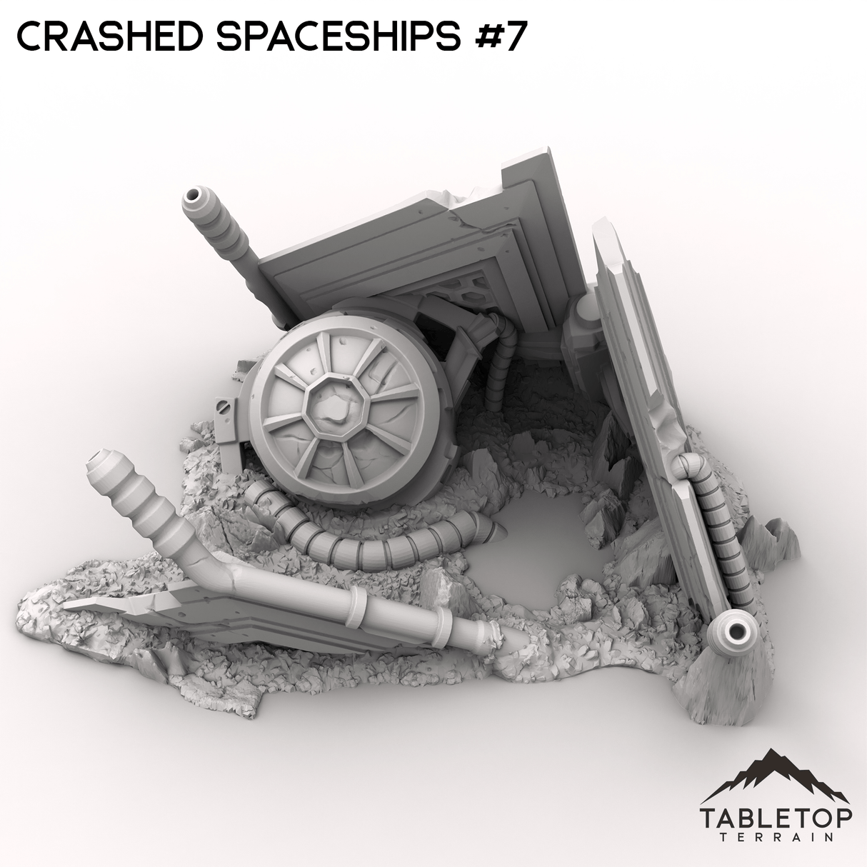 Crashed Spaceships