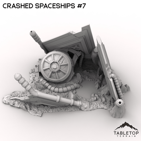 Crashed Spaceships