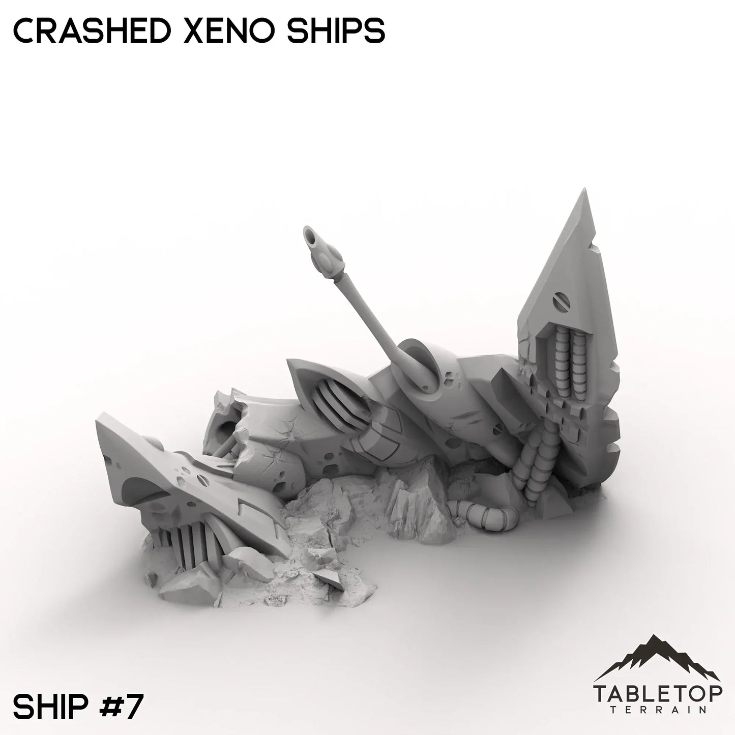 Crashed Xeno Ships