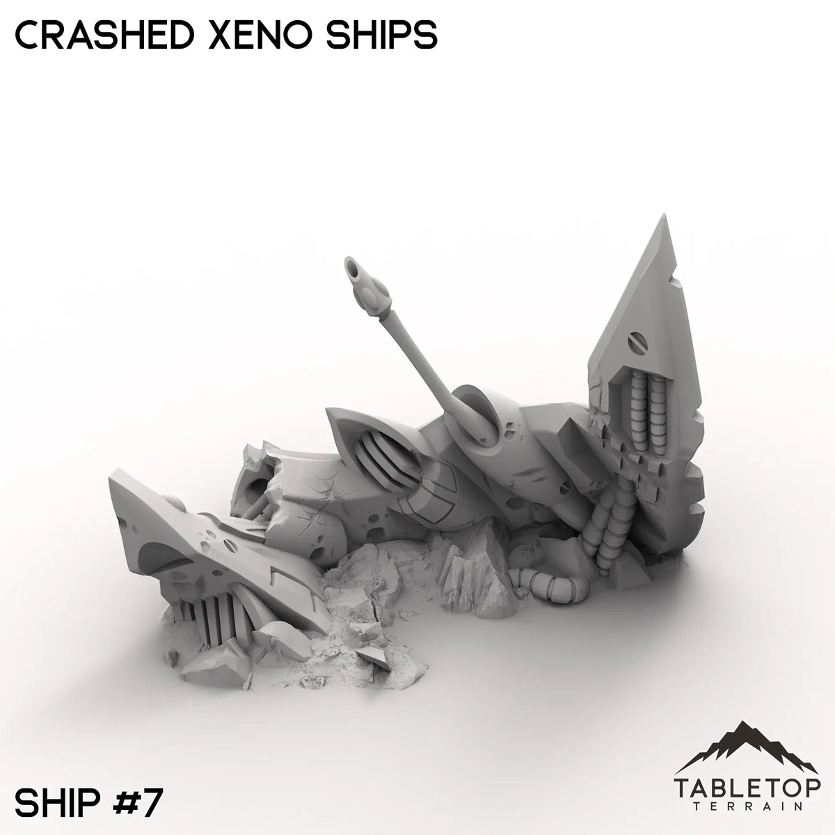 Crashed Xeno Ships