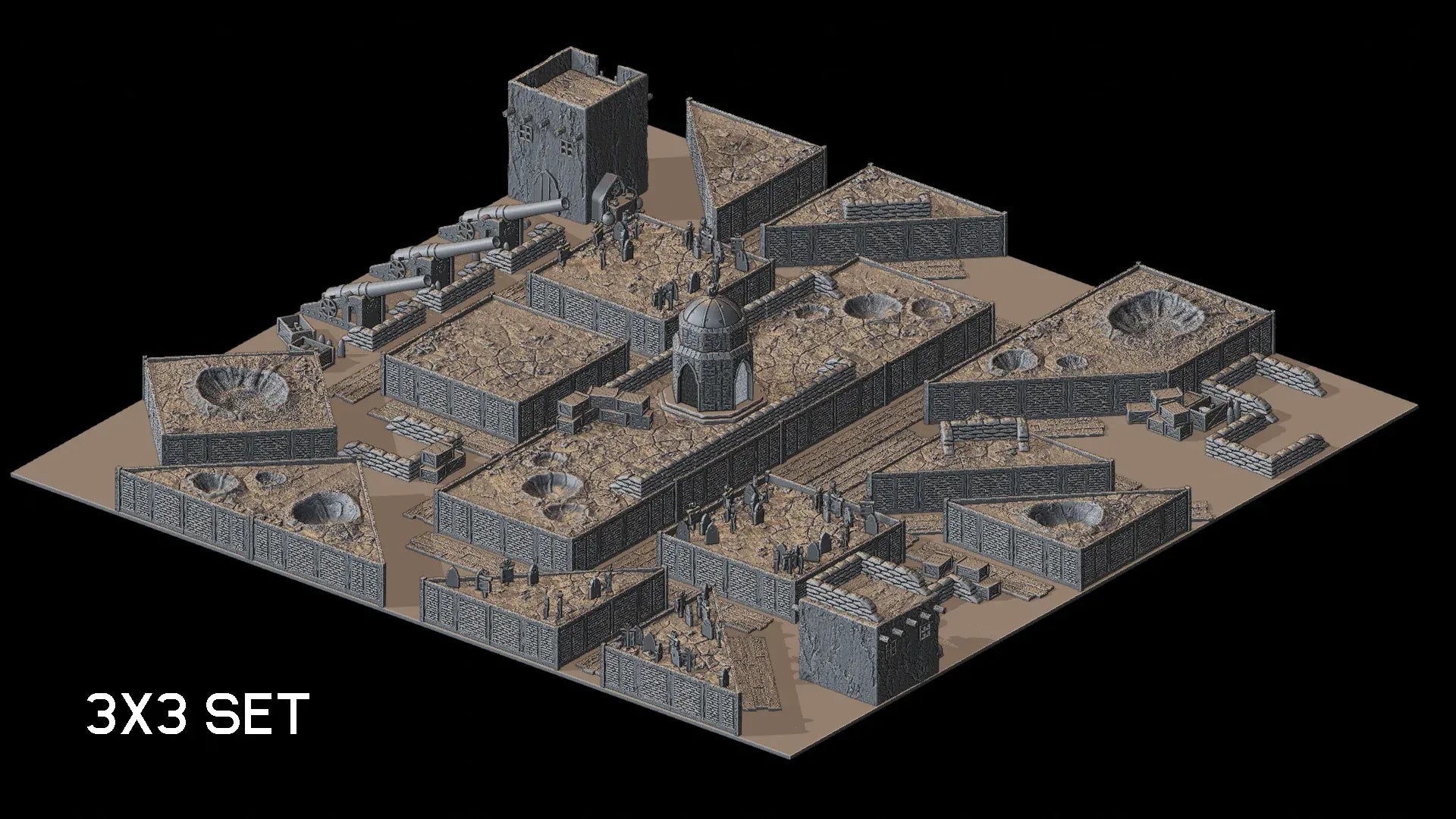 Desert Trench Wars - Full Table Collection