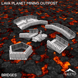 Lava Planet Mining Outpost