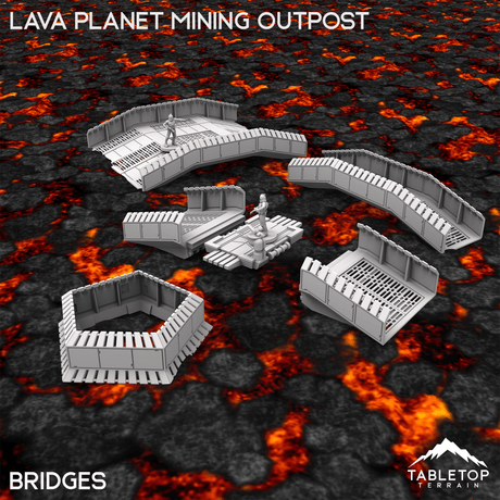 Lava Planet Mining Outpost