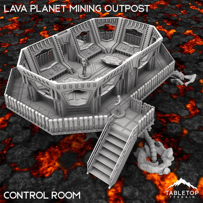 Lava Planet Mining Outpost
