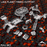 Lava Planet Mining Outpost