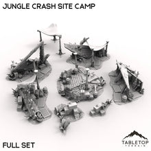 Jungle Crash Site Camp