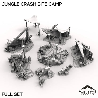 Jungle Crash Site Camp
