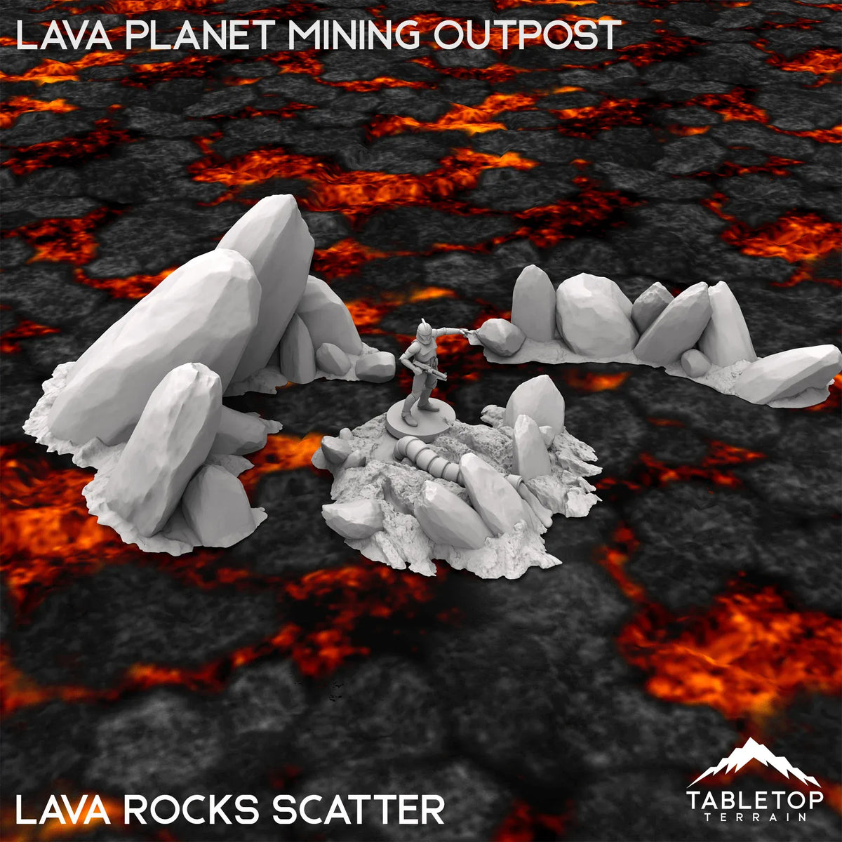 Lava Planet Mining Outpost