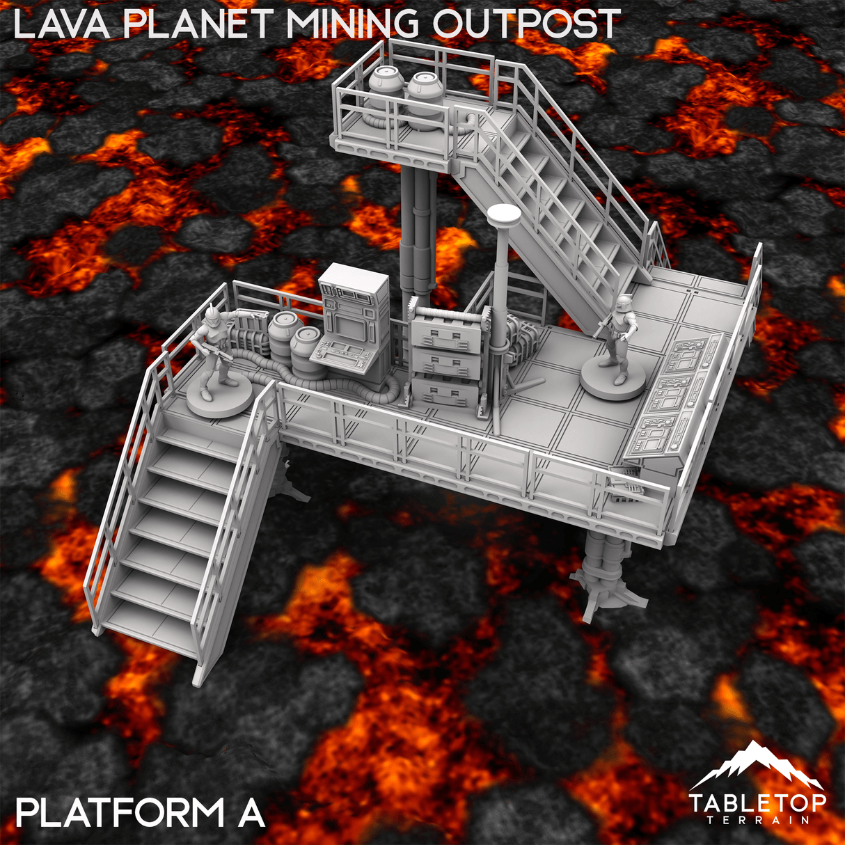 Lava Planet Mining Outpost
