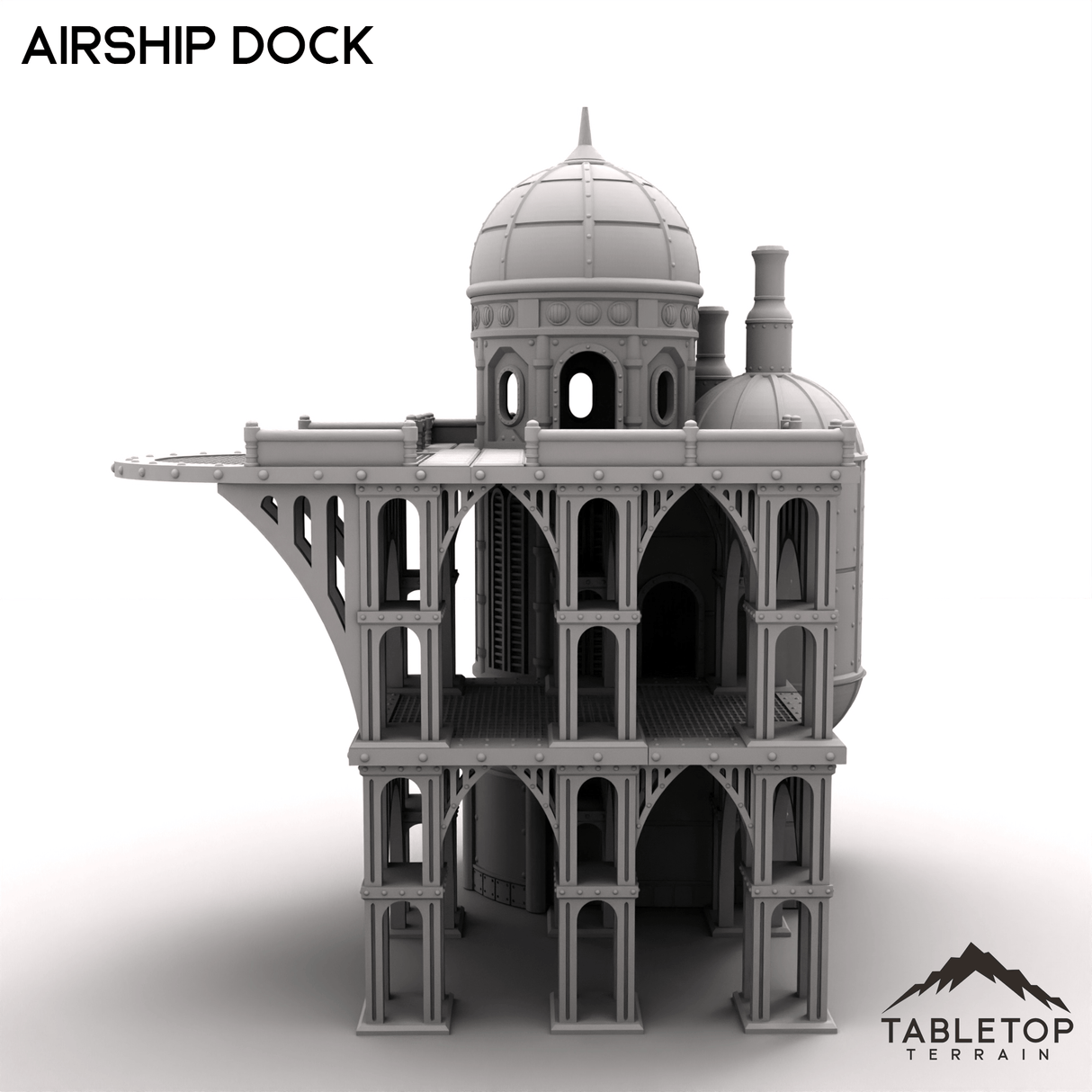 Airship Dock - Cognis Steam World