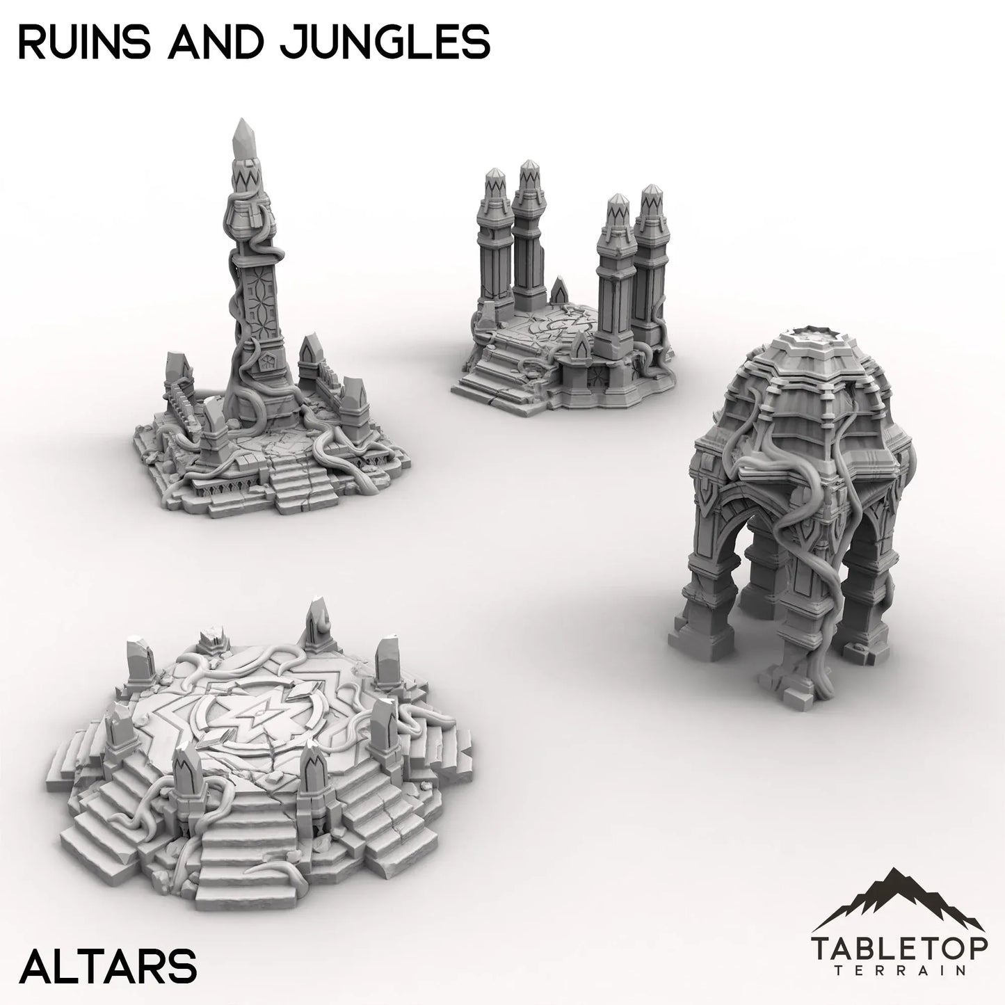 Competitive Fantasy Ruins and Jungles