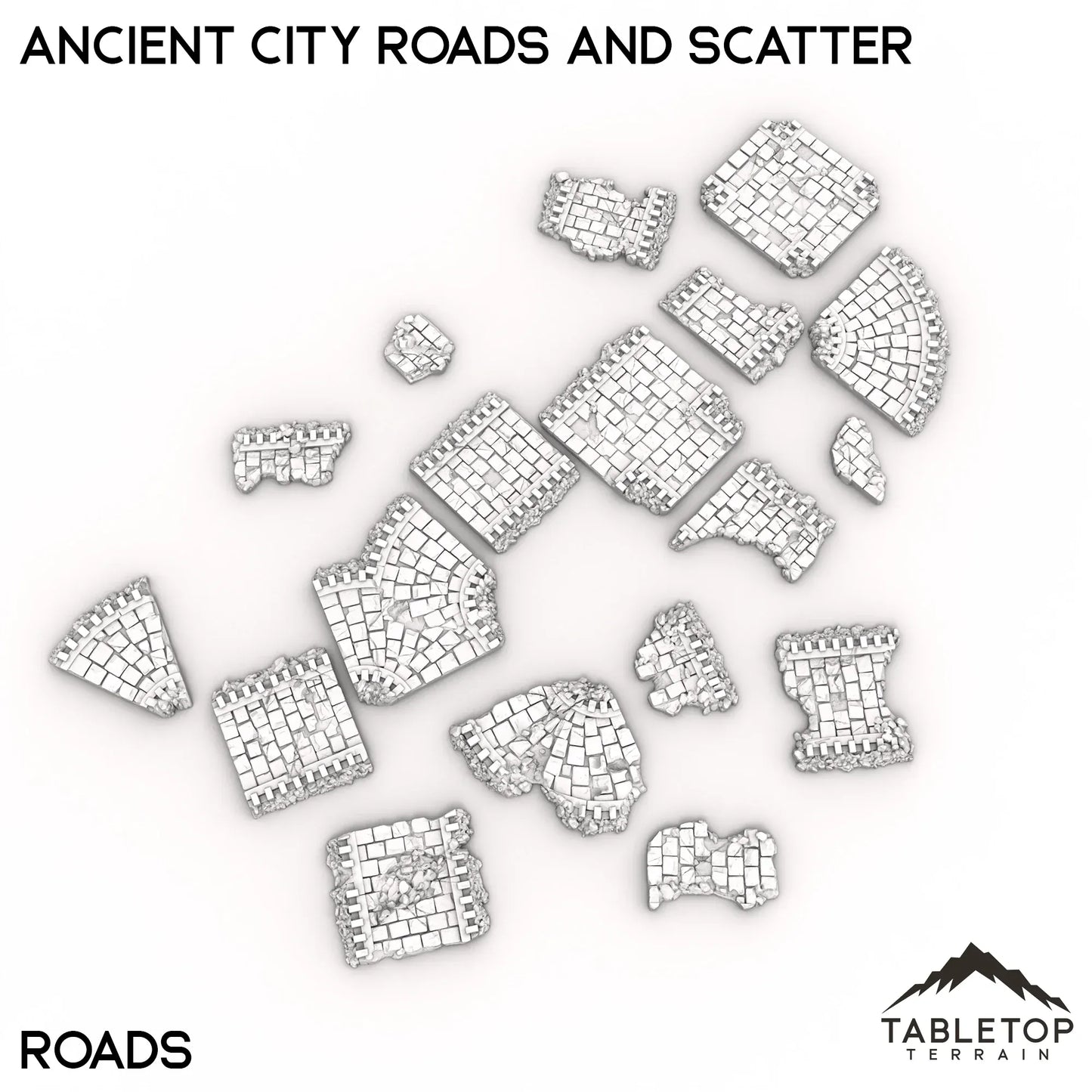 Ancient City Roads and Scatter