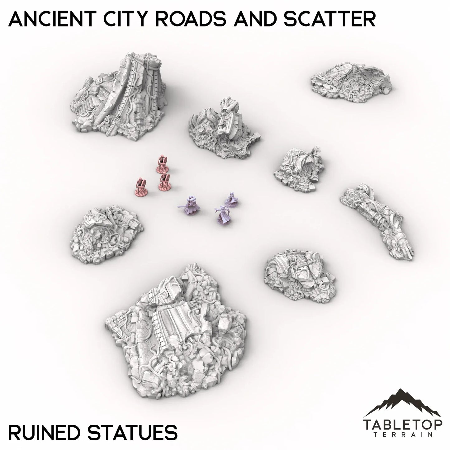 Ancient City Roads and Scatter