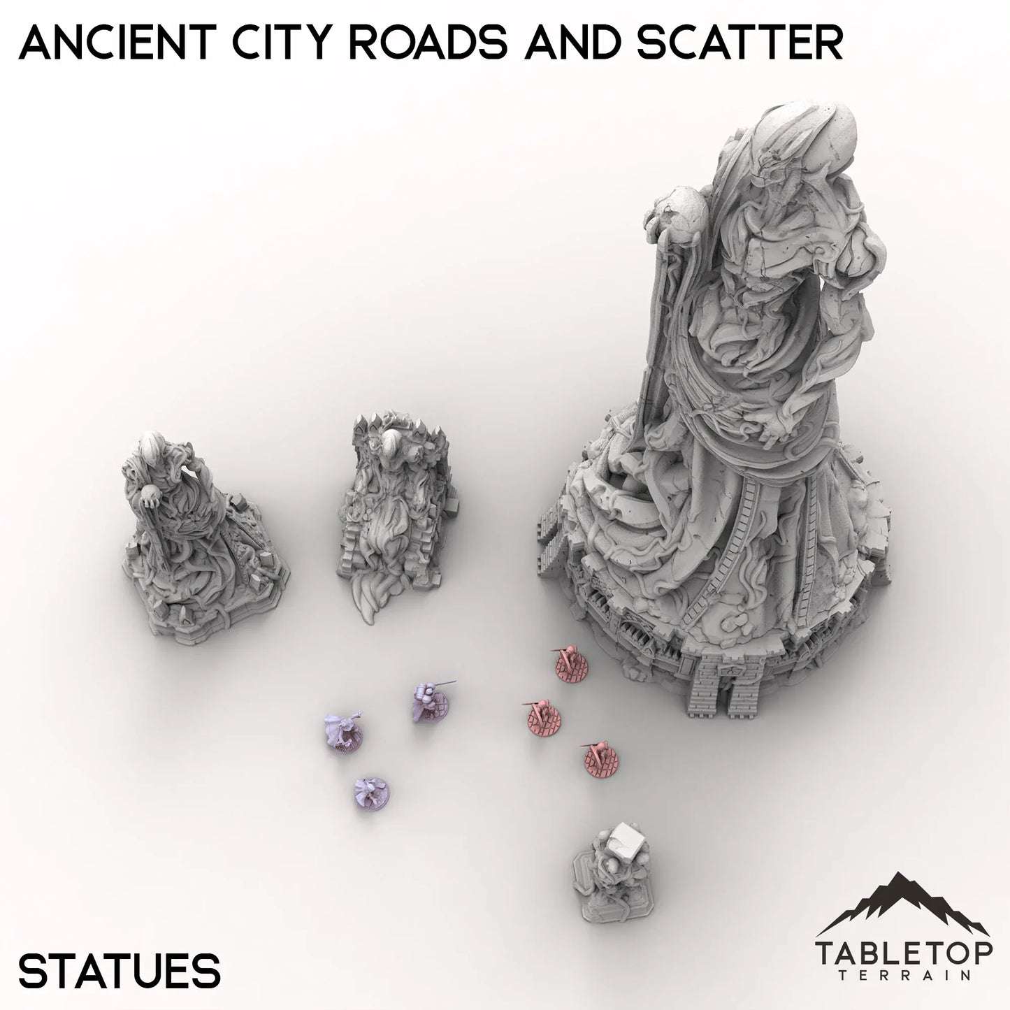 Ancient City Roads and Scatter